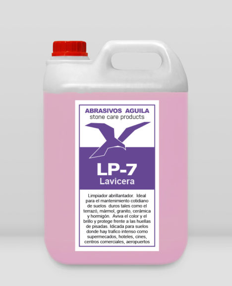 LP-7 Lavicera es un limpiador abrillantador.