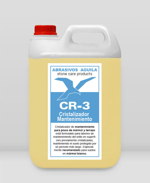 CR-3 - Cristalizador de mantenimiento para suelos de mármol y terrazo